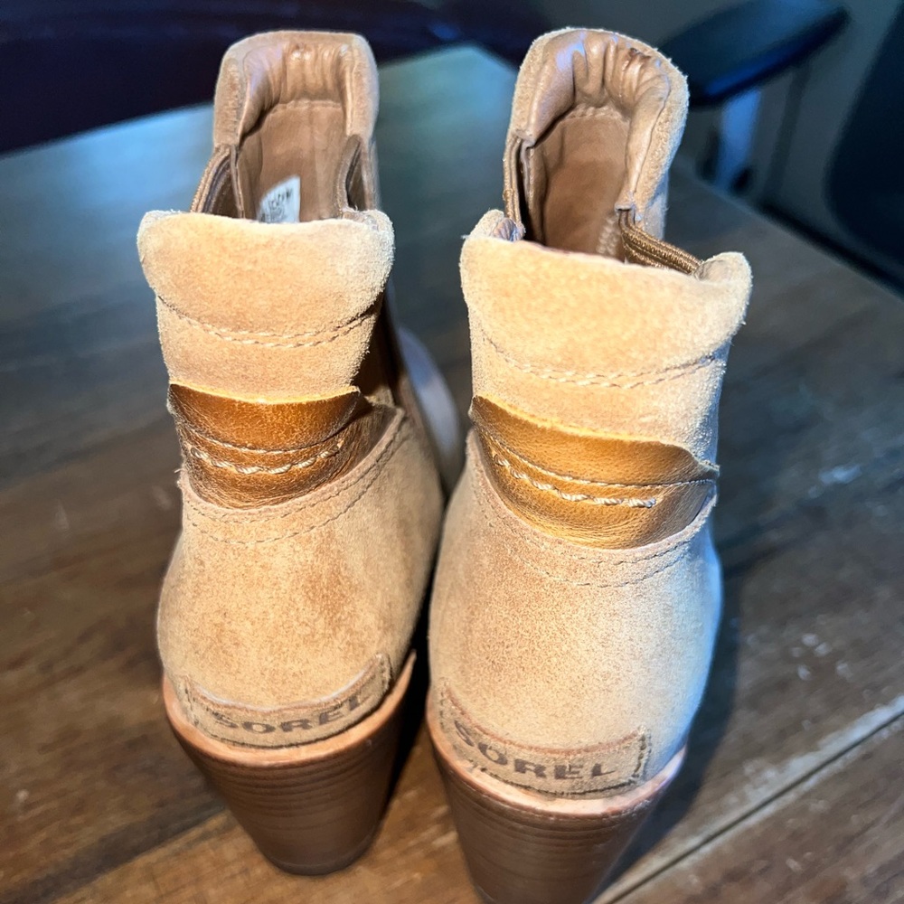 Sorel after hours Chelsea suede boots - Picture 3 of 5